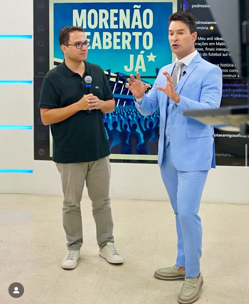 Vídeo Instagram - Entrevista sobre o Morenão